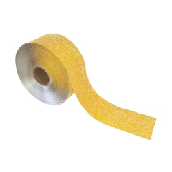 Taśma najezdniowa żółta 12cm/100m (podkład aluminiowy)
