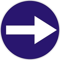 Znaki drogowe nakazu (C)