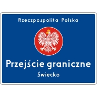 Znaki drogowe uzupełniające (F)